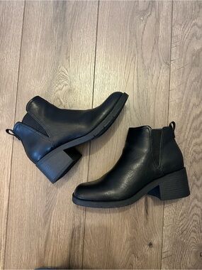 Dr. Scholls Joplin Black Chelsea Ankle Boots
